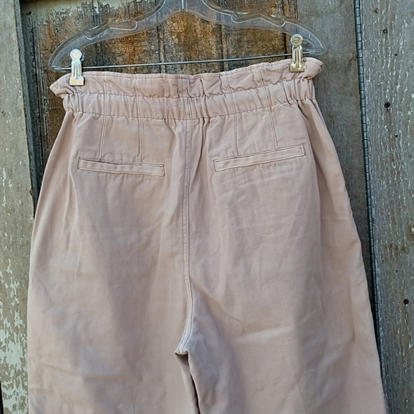 New Free People Margate pants pleated high rise trouser medium - Picture 8 of 13